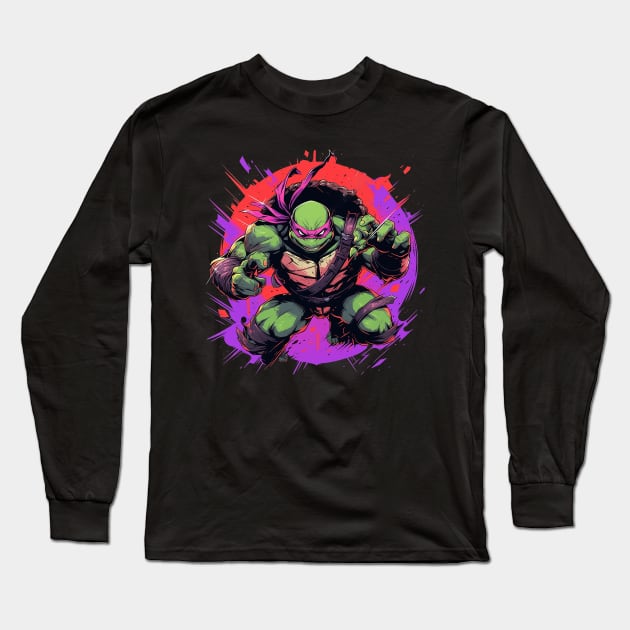 donatello Long Sleeve T-Shirt by skatermoment